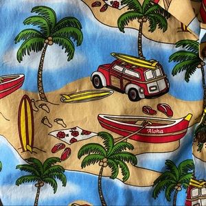 VINTAGE Hawaiian Shirt Sz 4XL